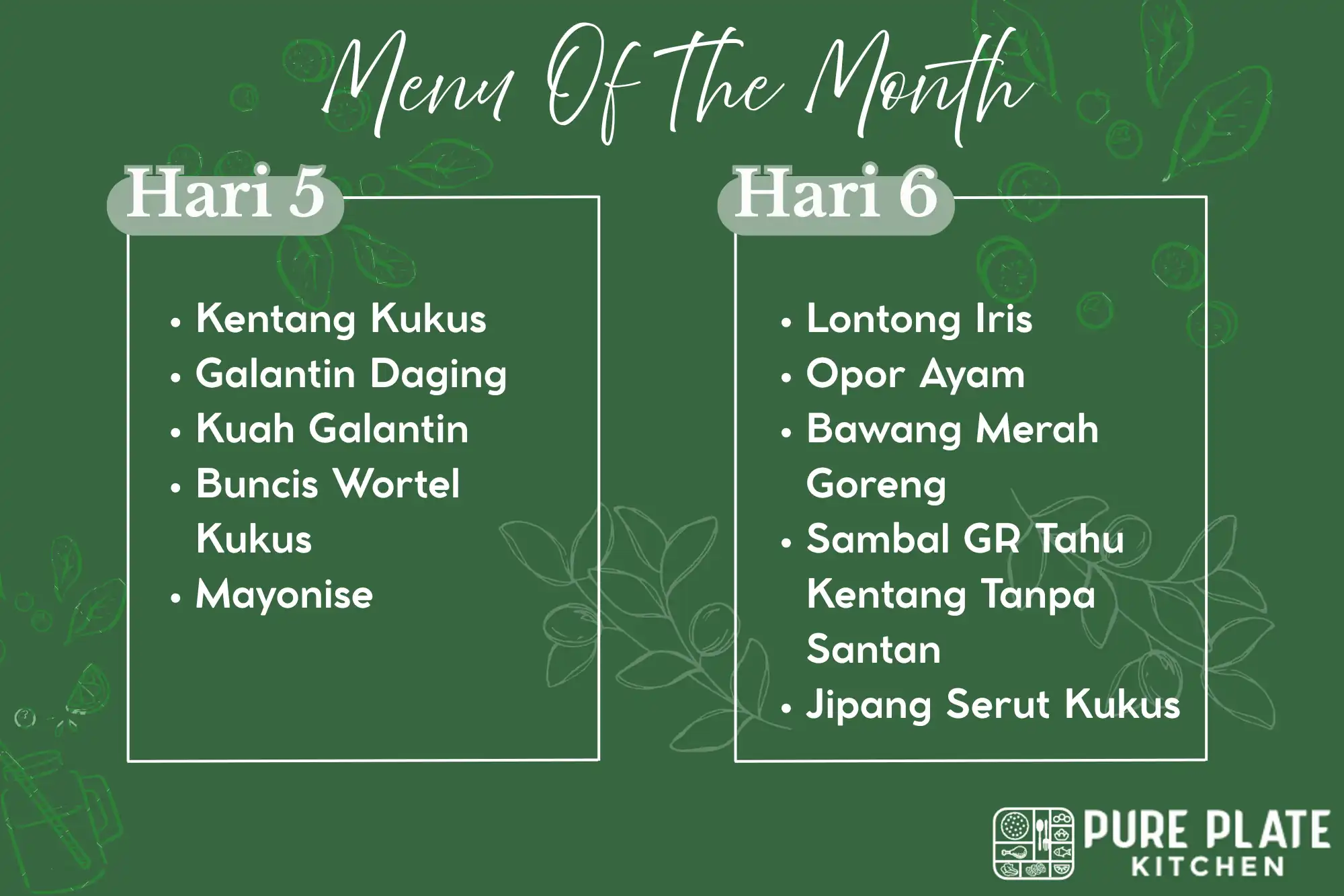 Menu 31 Hari 5-6