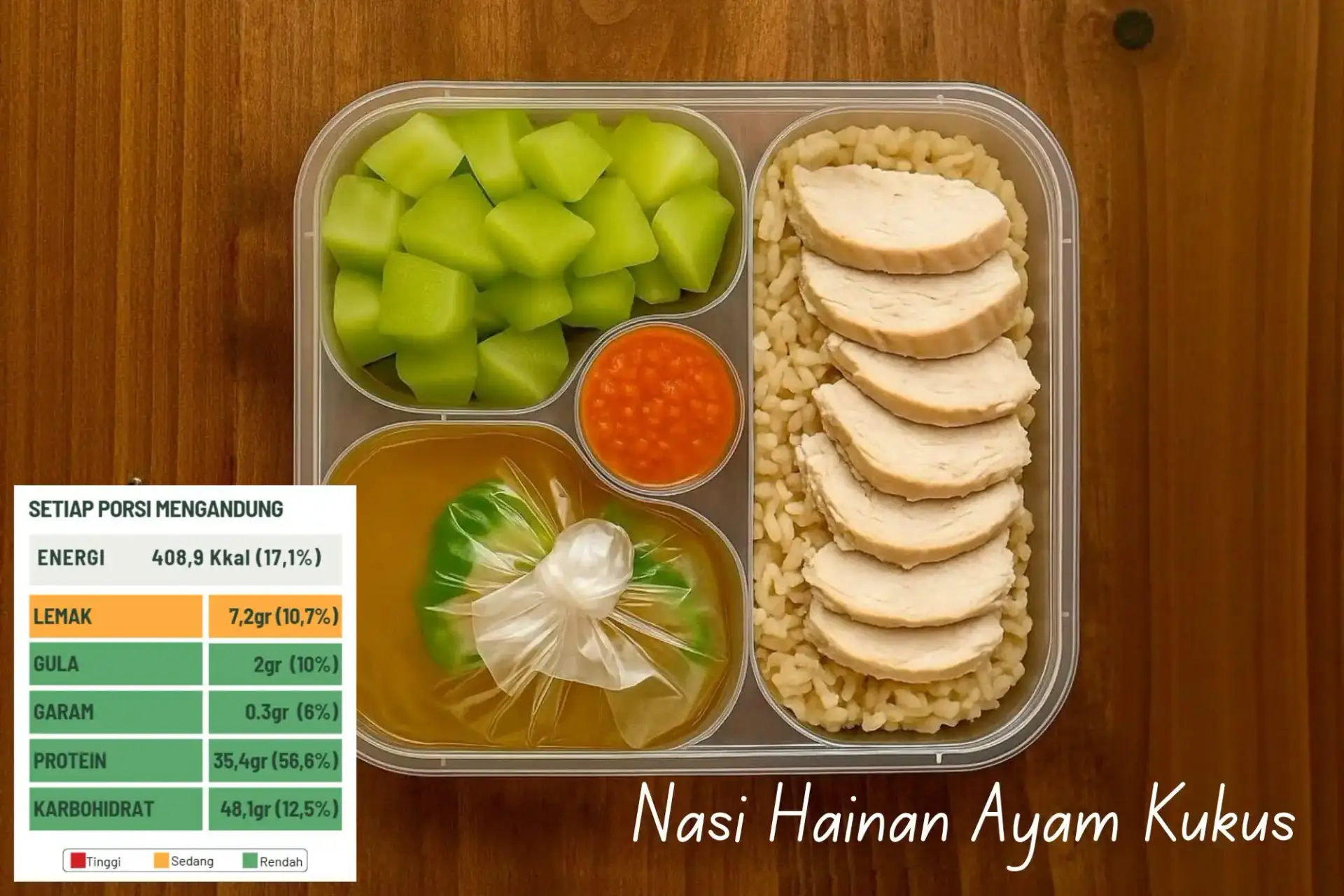Nasi Hainan Ayam Kukus