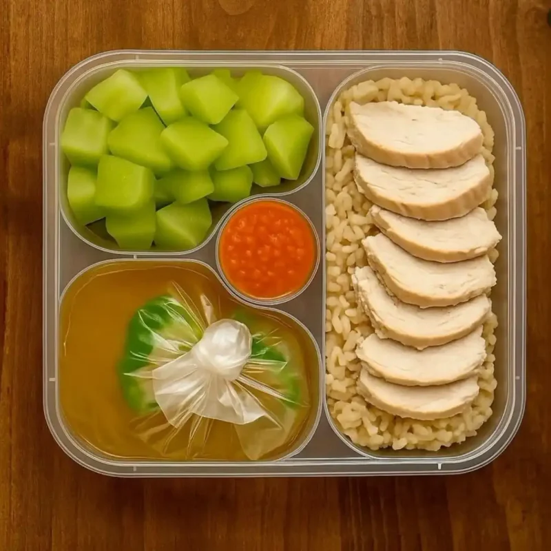 Nasi Hainan Ayam Kukus